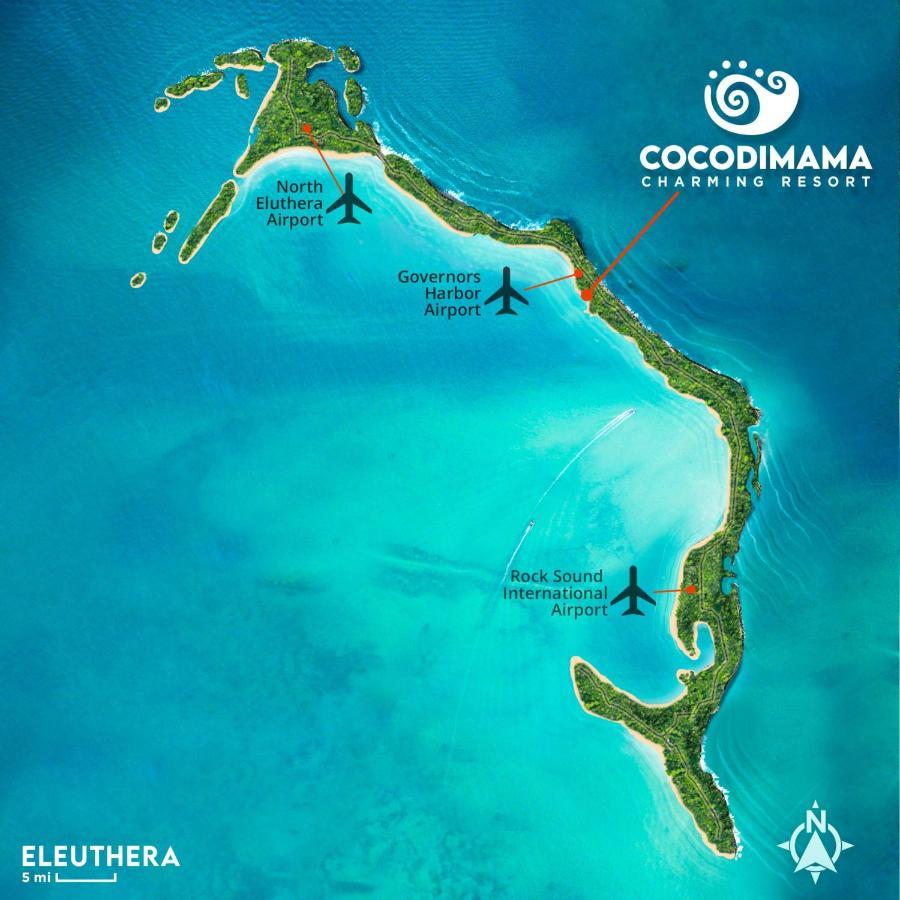 Cocodimama By Eleuthera Vacation Rentals Гавърнърс Харбър Екстериор снимка